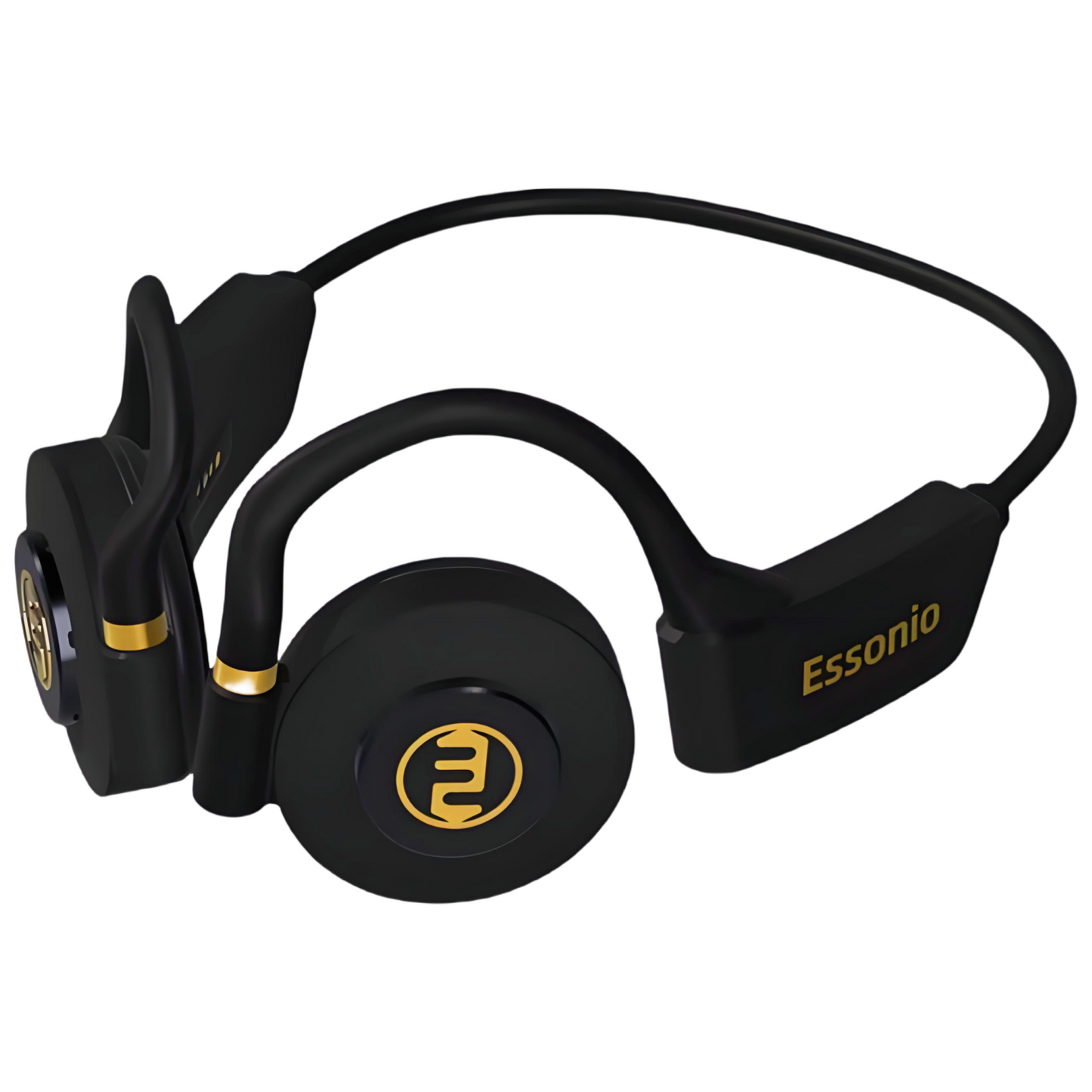 Open-Ear Headphones Bluetooth 5.3, DRD 3 Bass Modes 20H Playtime Dual Connect ESSNIO-XB1 for Running