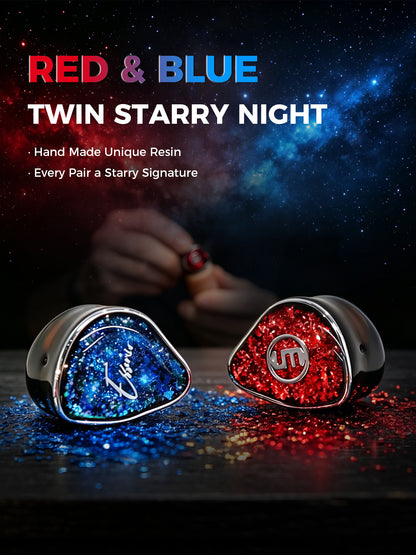 ESSONIO ES-C14 Hybrid 5-Driver IEMs – in Ear Monitors Earbuds | Wired Earbuds with 2DD, BA, Bone Conduction and Planar Driver, Studio-Grade Instrument Monitoring, HIFI Headphones