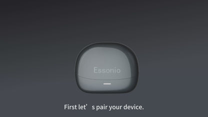 Open Ear Clip On Earbuds Air Conduction Wireless Headphones, Premium Master-Tuned Sound, Bluetooth 6.0, Ultra-Comfort Titanium Fit, AI Clear Calls, IPX5 Waterproof for Sports Running Workout Office